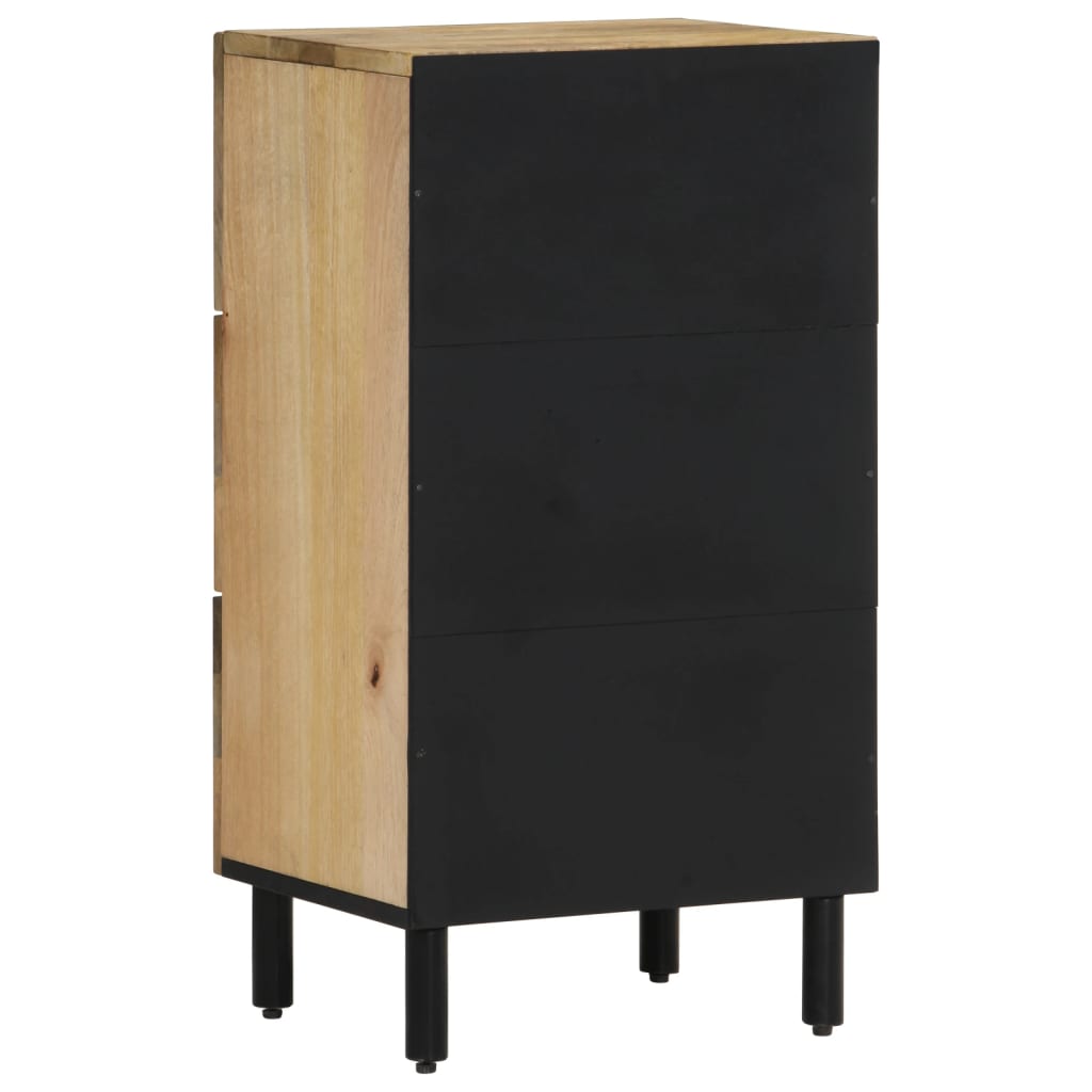 Armoire latérale 40x33x75 cm bois massif de manguier - XIOS