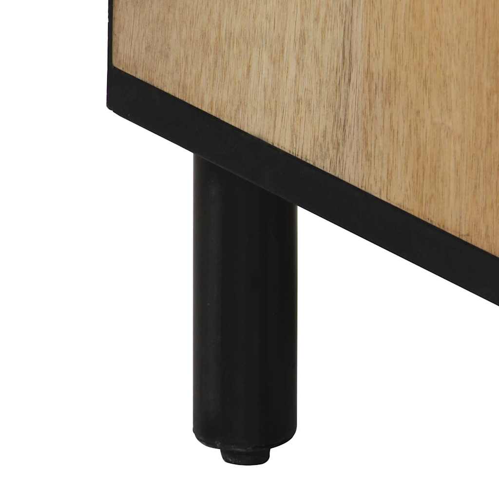 Armoire latérale 40x33x75 cm bois massif de manguier - XIOS