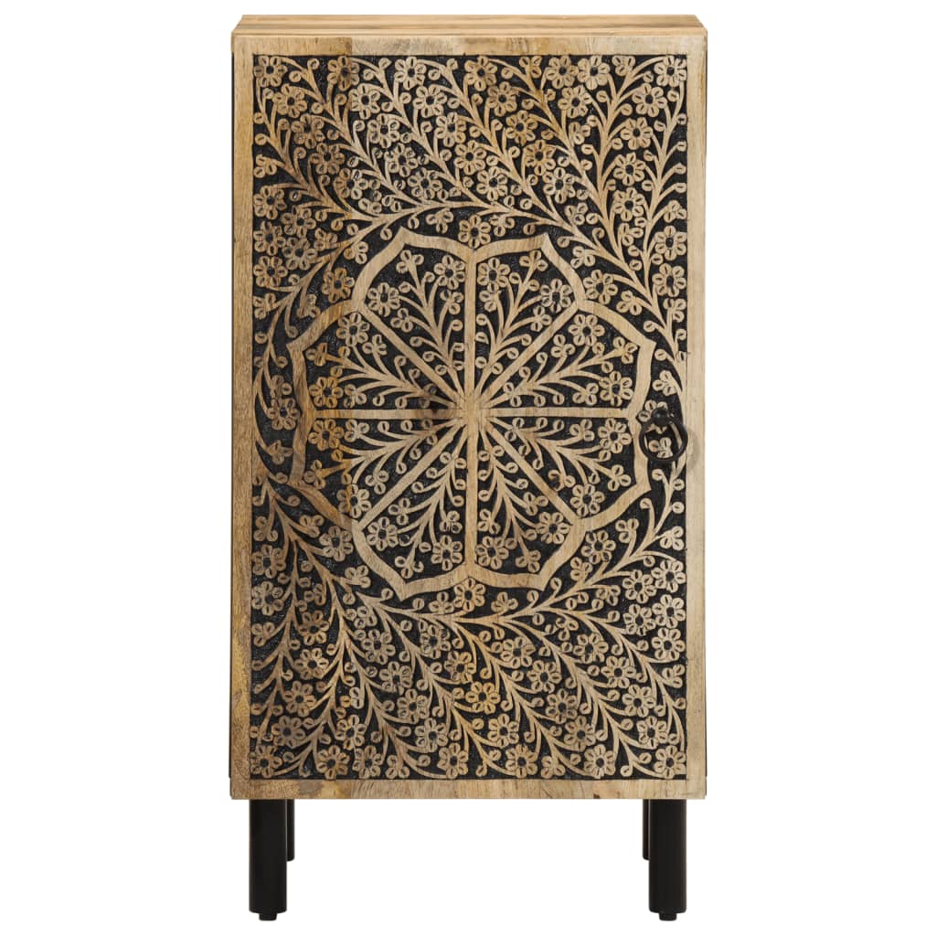 Armoire latérale 40x33x75 cm bois massif de manguier - XIOS