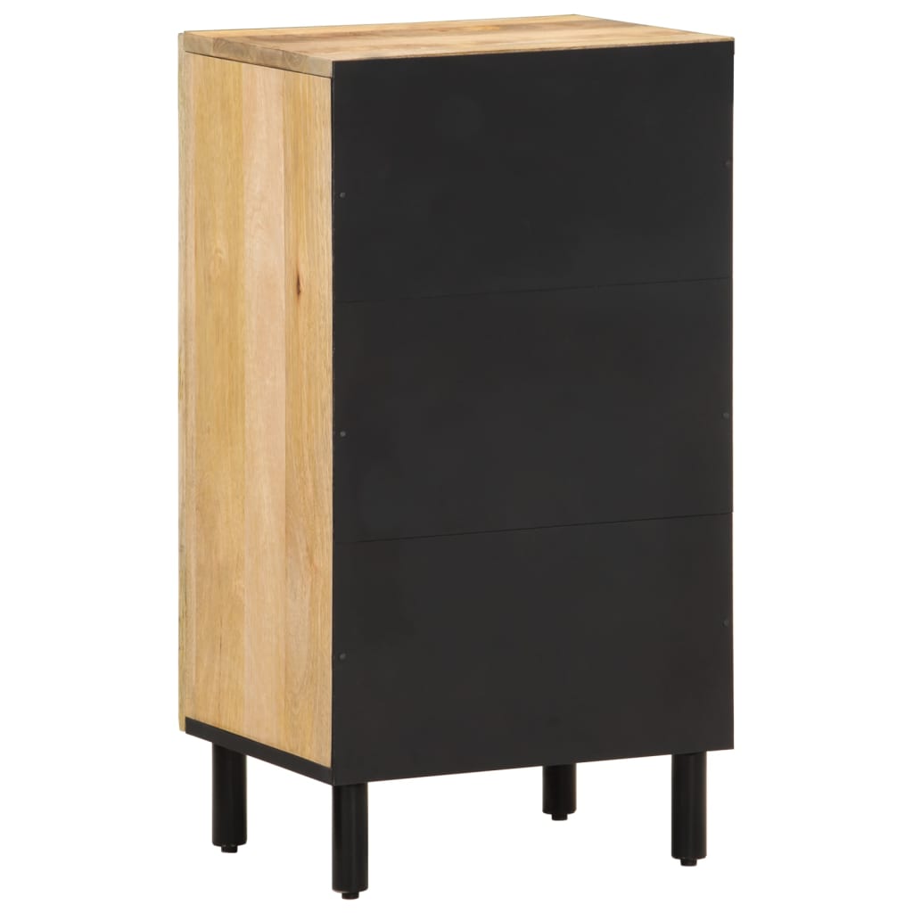 Armoire latérale 40x33x75 cm bois massif de manguier - XIOS