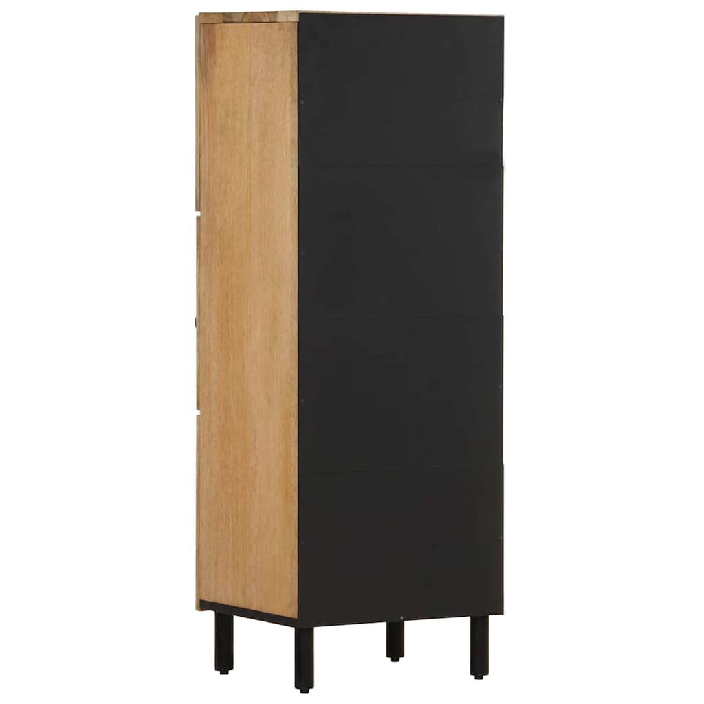 Armoire latérale 40x33x110 cm bois massif de manguier - XIOS