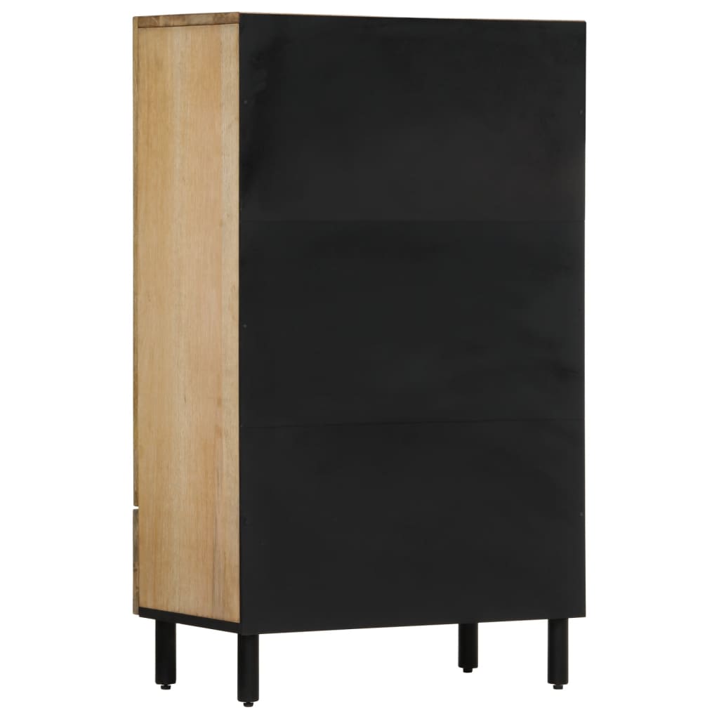 Buffet 60x33x100 cm bois de manguier massif - XIOS