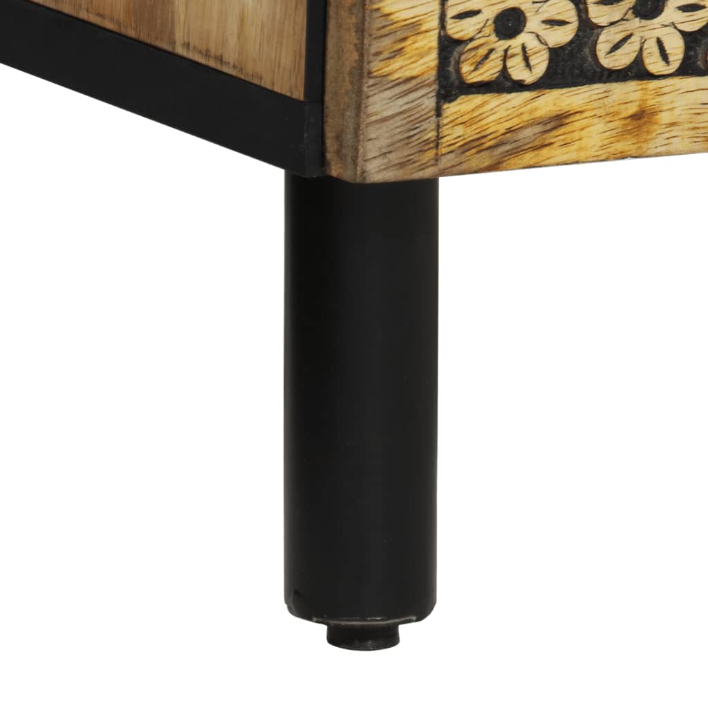 Buffet 60x33x100 cm bois de manguier massif - XIOS