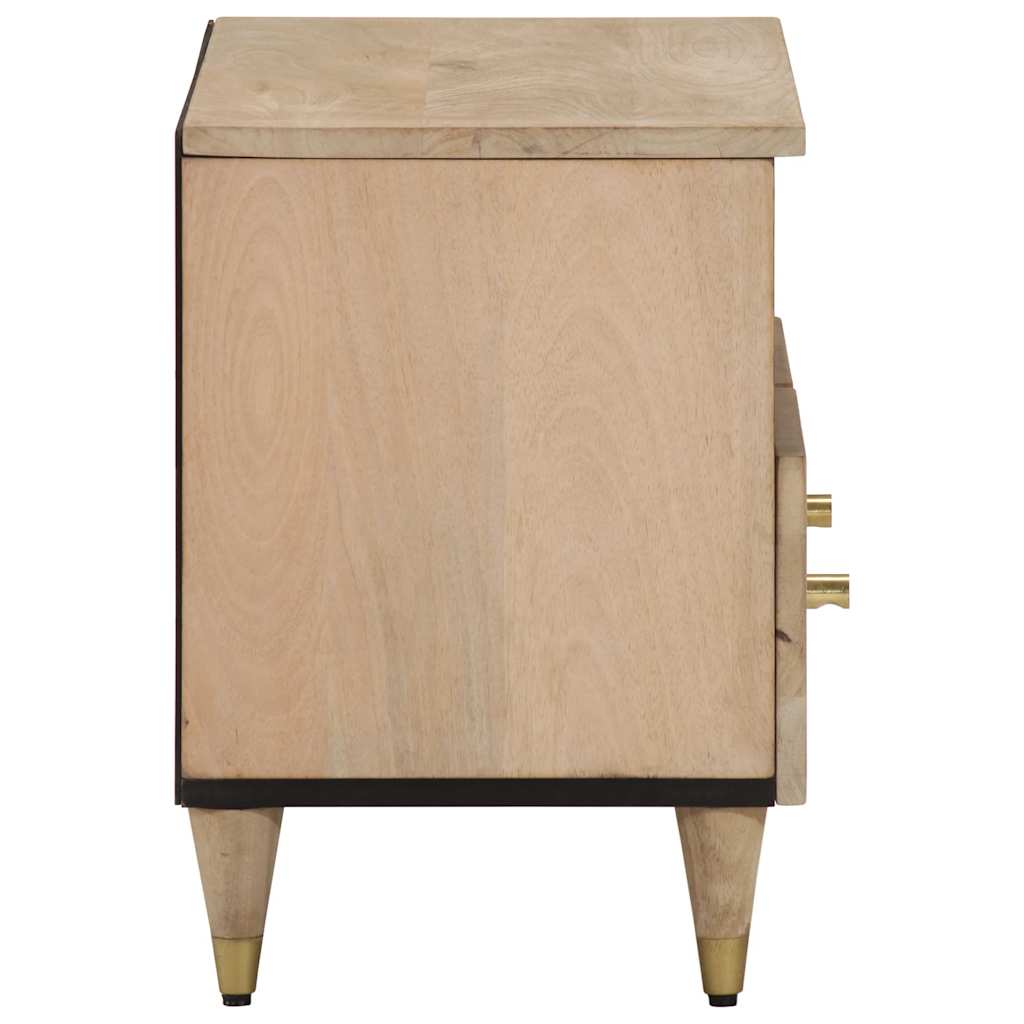 Meuble TV 70x33x46 cm Bois massif de manguier - XIOS
