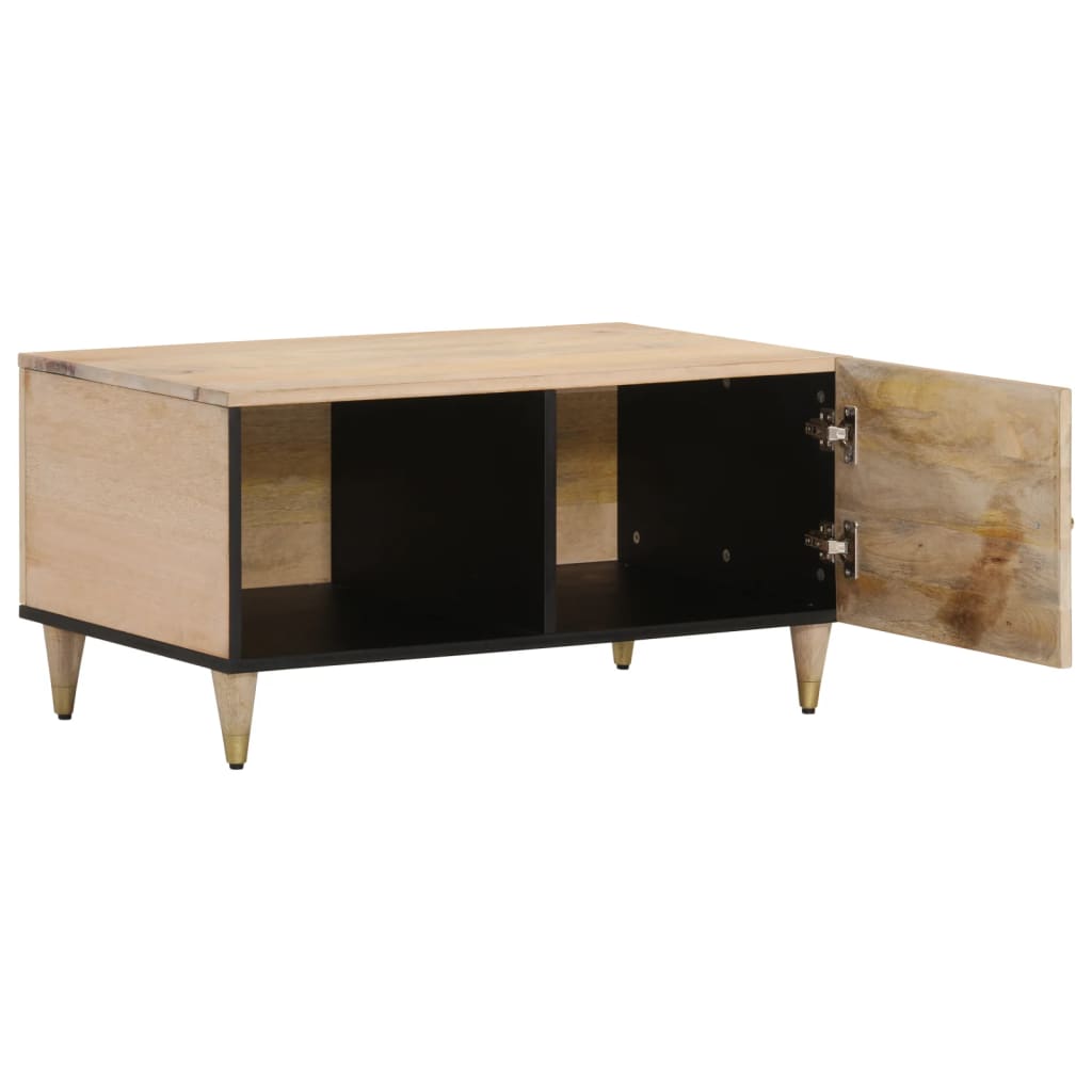 Table basse 80x50x40 cm bois de manguier massif - XIOS