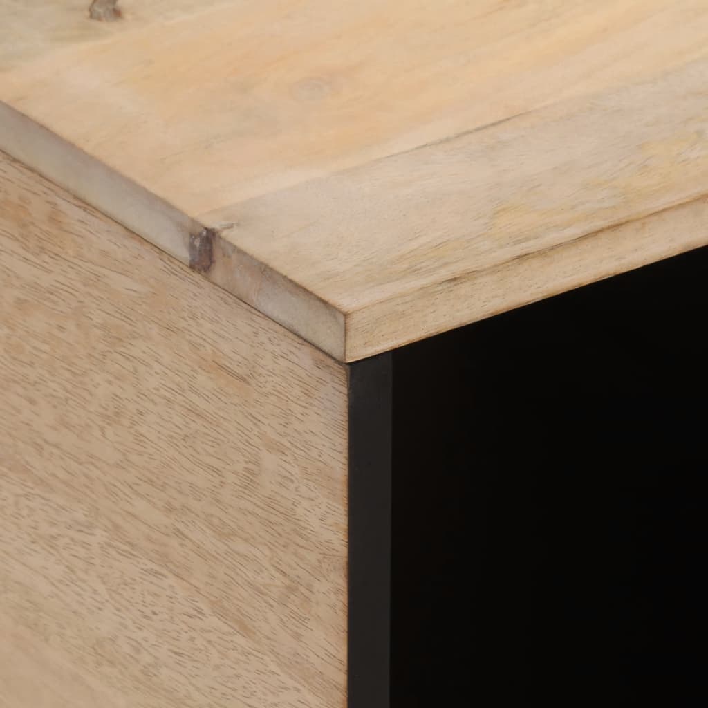 Table basse 80x50x40 cm bois de manguier massif - XIOS