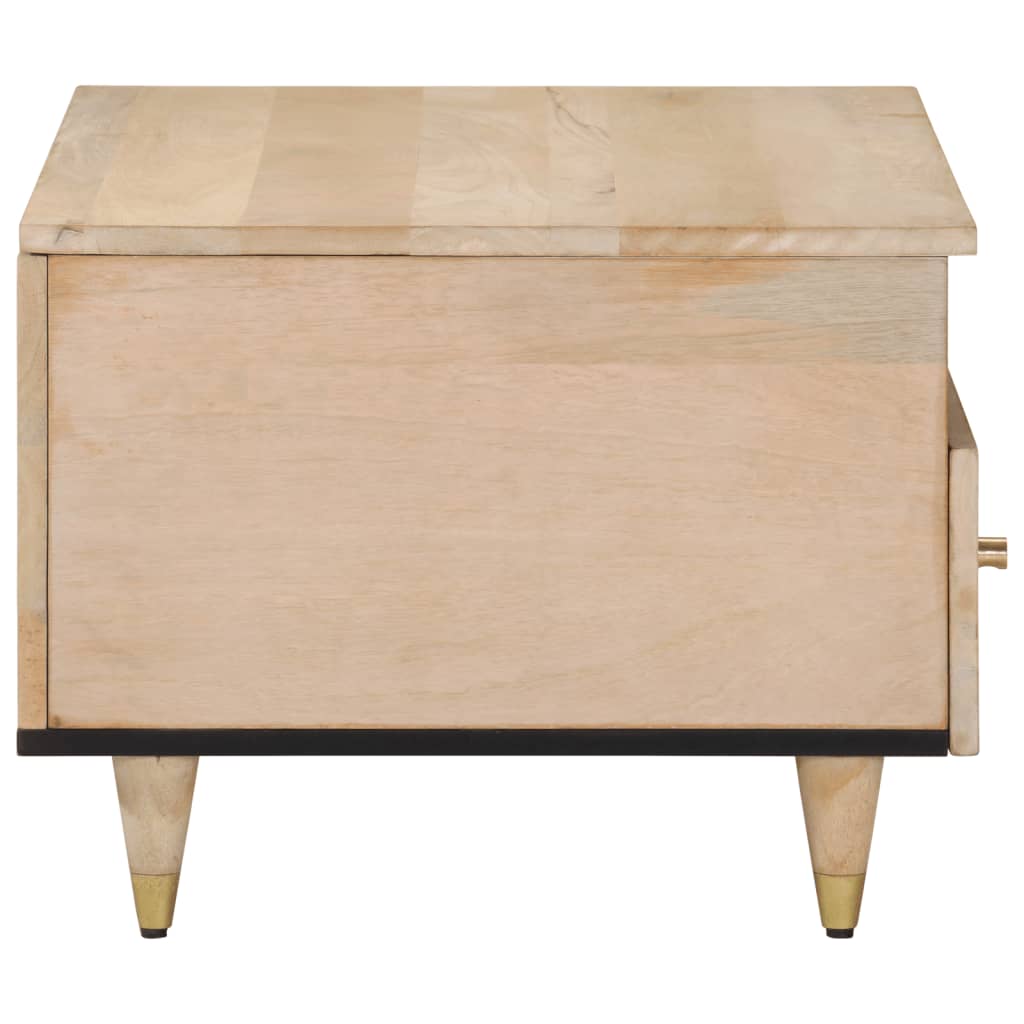 Table basse 80x54x40 cm bois de manguier massif - XIOS