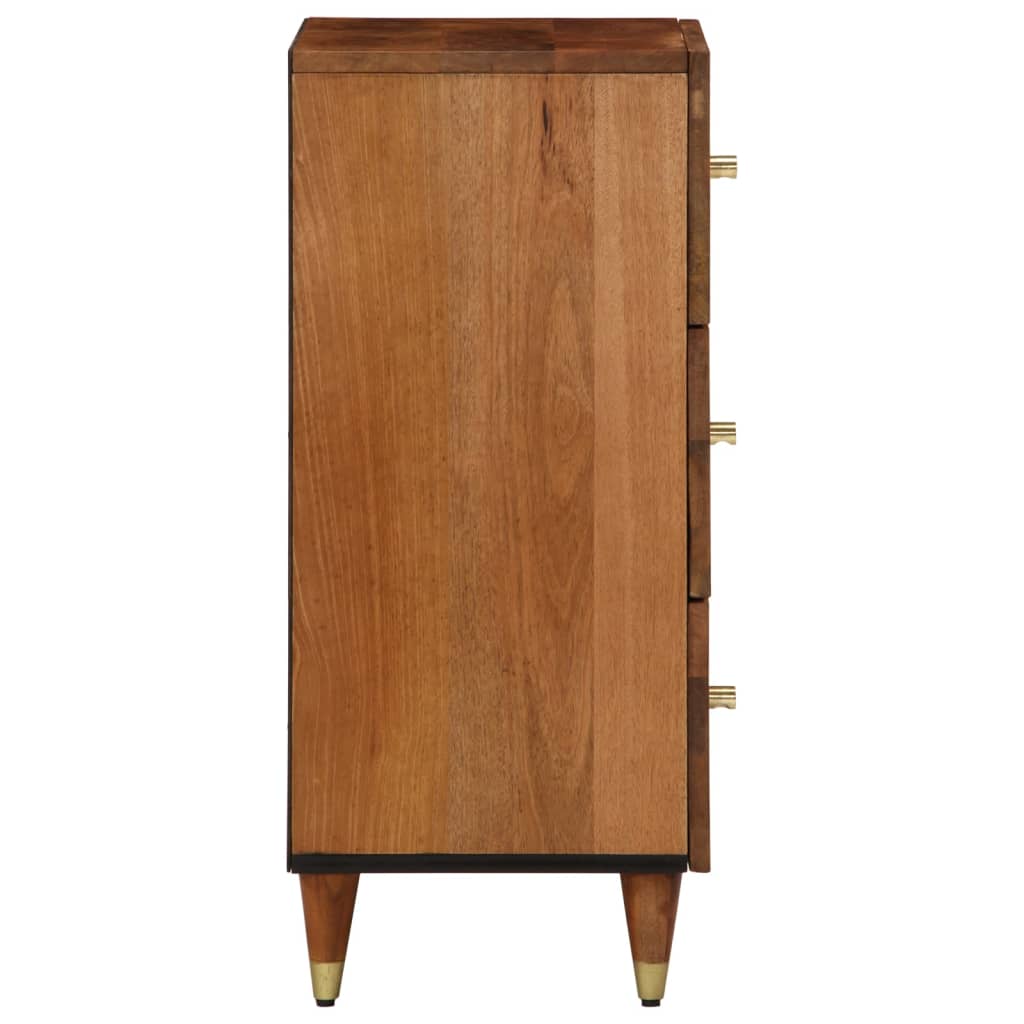 Armoire latérale 40x33x75 cm bois massif de manguier - XIOS