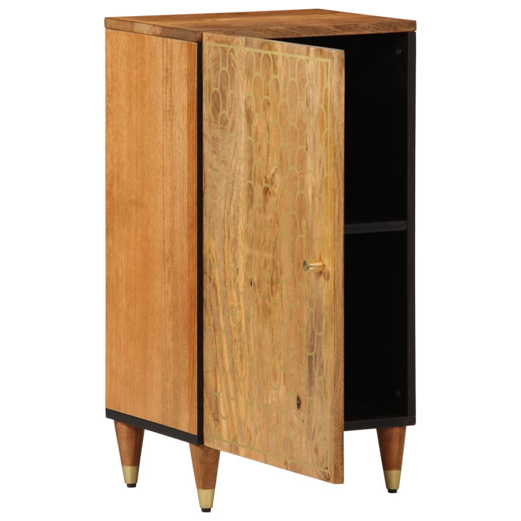 Armoire latérale 40x33x75 cm bois massif de manguier - XIOS