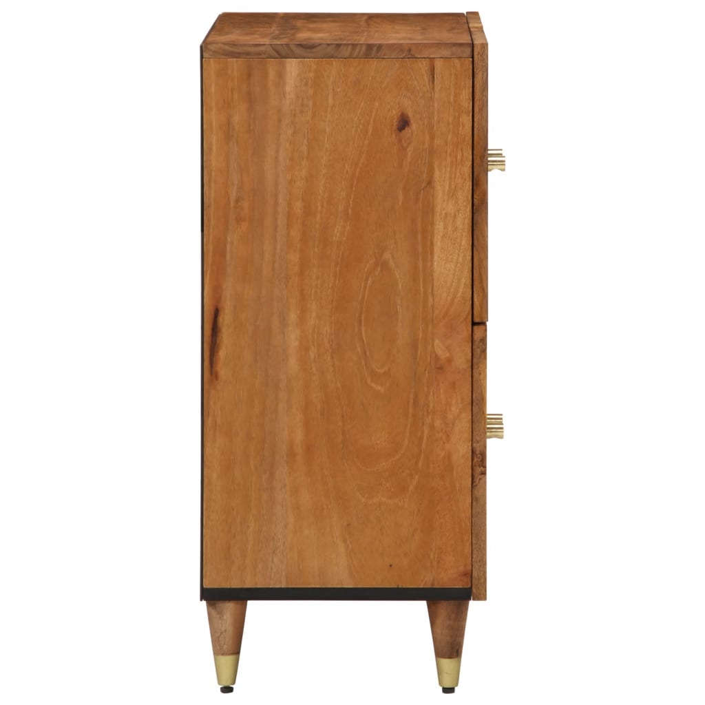 Armoire latérale 60x33x75 cm bois massif de manguier - XIOS