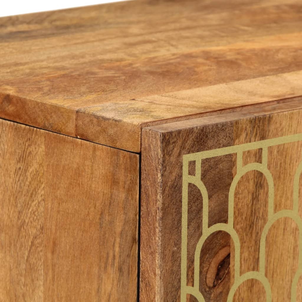 Buffet 40x33x110 cm bois de manguier massif - XIOS