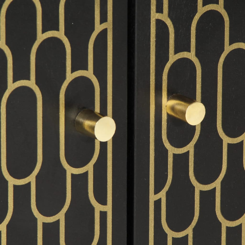 Armoire latérale 60x33x75 cm bois massif de manguier - XIOS