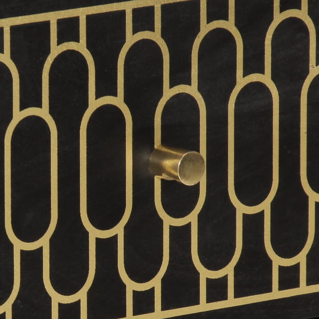 Armoire latérale 60x33x75 cm bois massif de manguier - XIOS