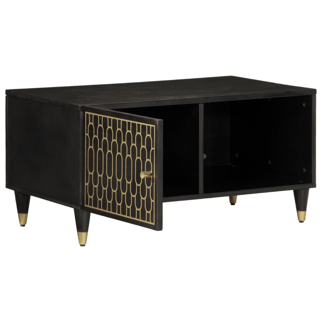 Table basse 80x50x40 cm bois de manguier massif - XIOS