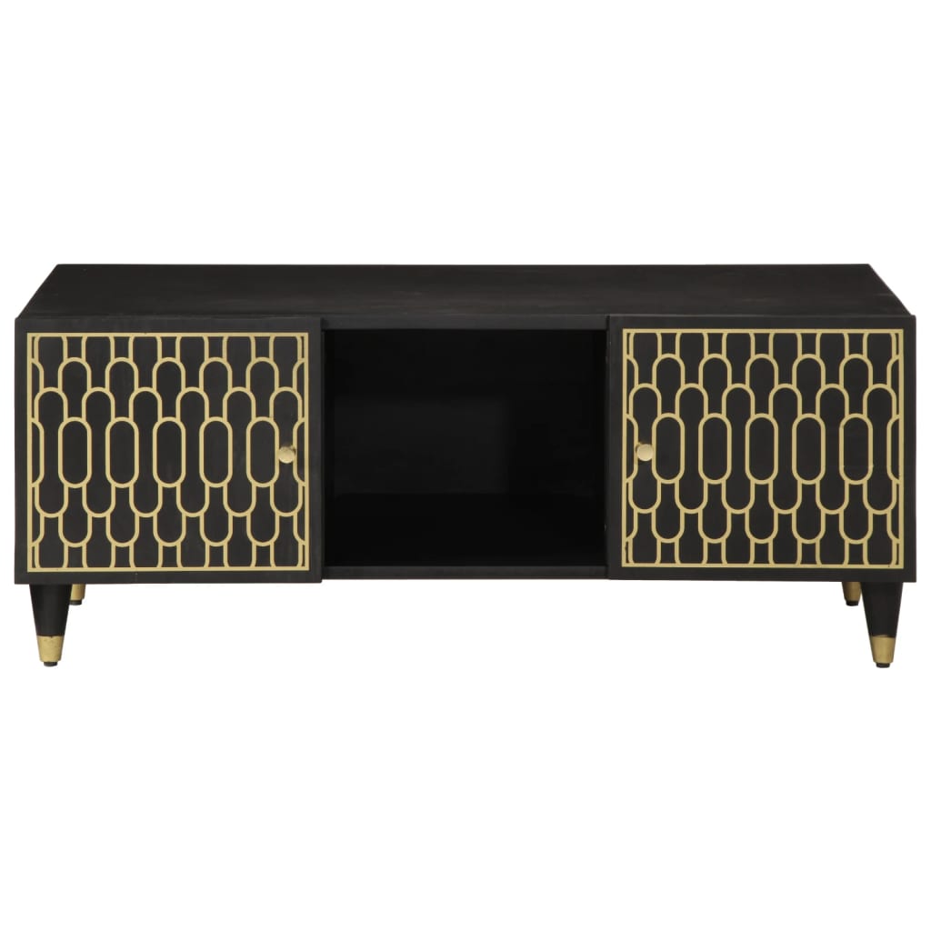 Table basse 100x54x40 cm bois de manguier massif - XIOS