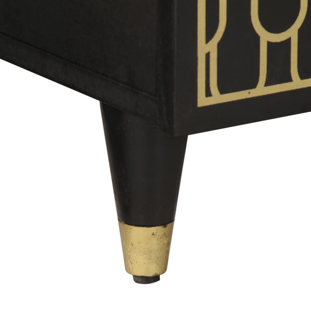 Table basse 100x54x40 cm bois de manguier massif - XIOS