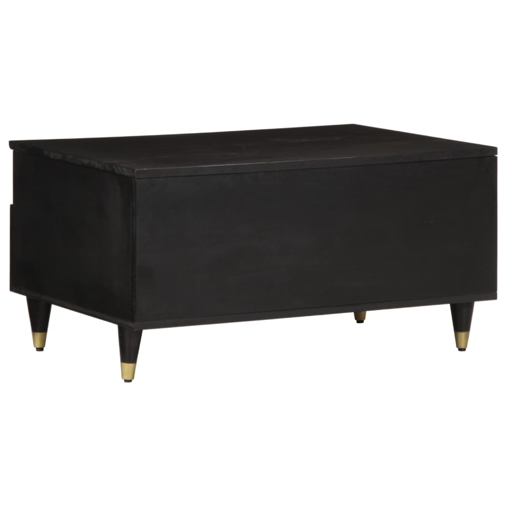 Table basse 80x54x40 cm bois de manguier massif - XIOS