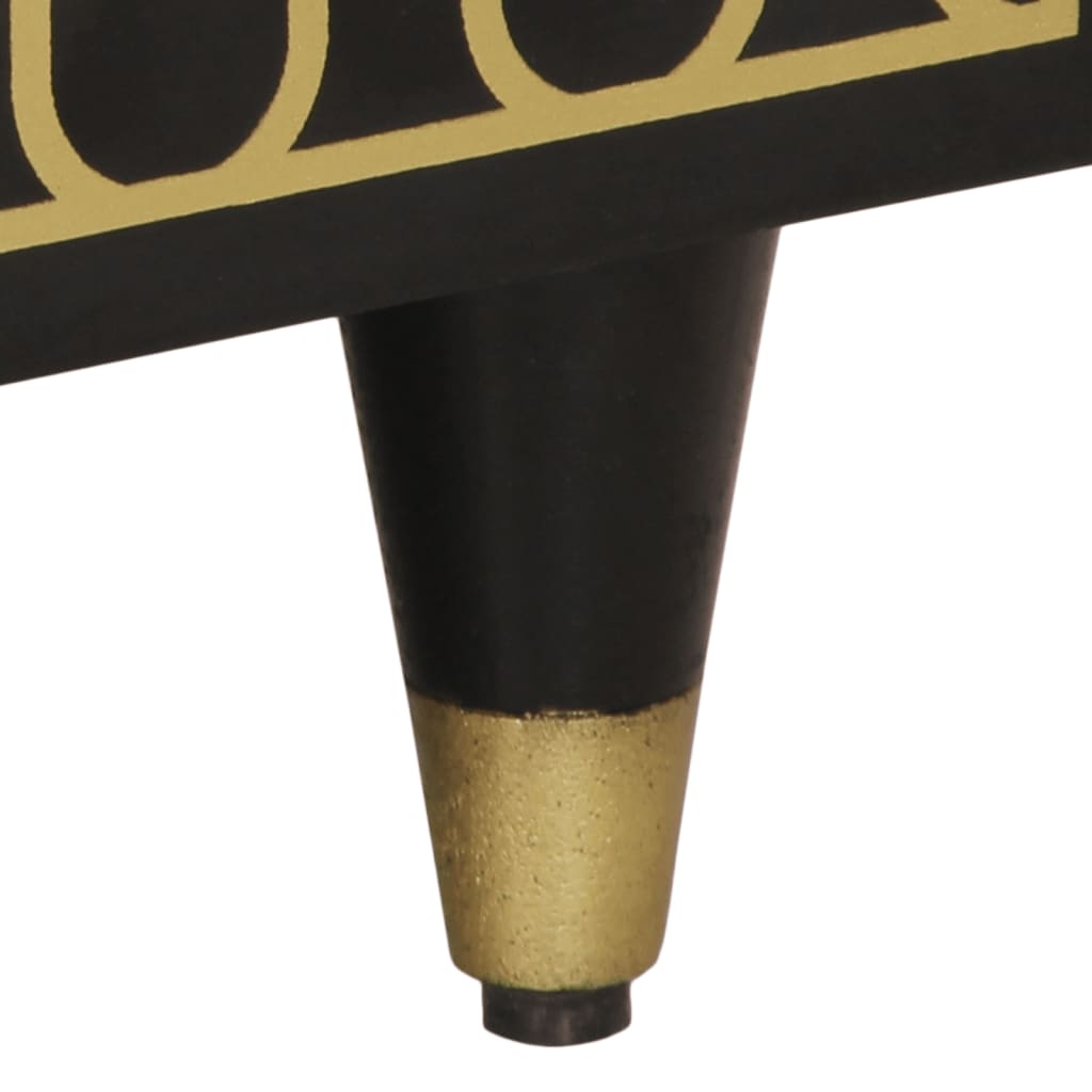 Table basse 80x54x40 cm bois de manguier massif - XIOS