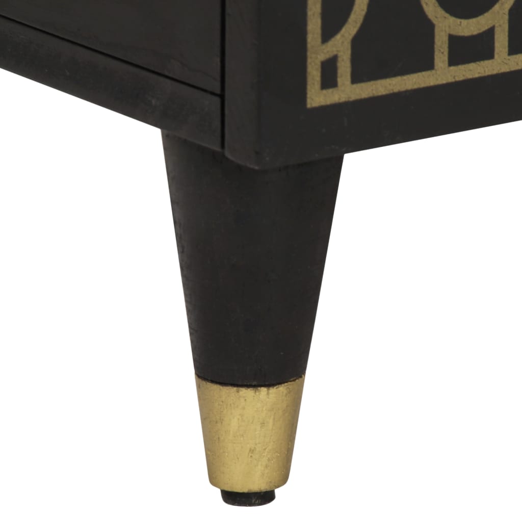 Buffet 40x33x110 cm bois de manguier massif - XIOS