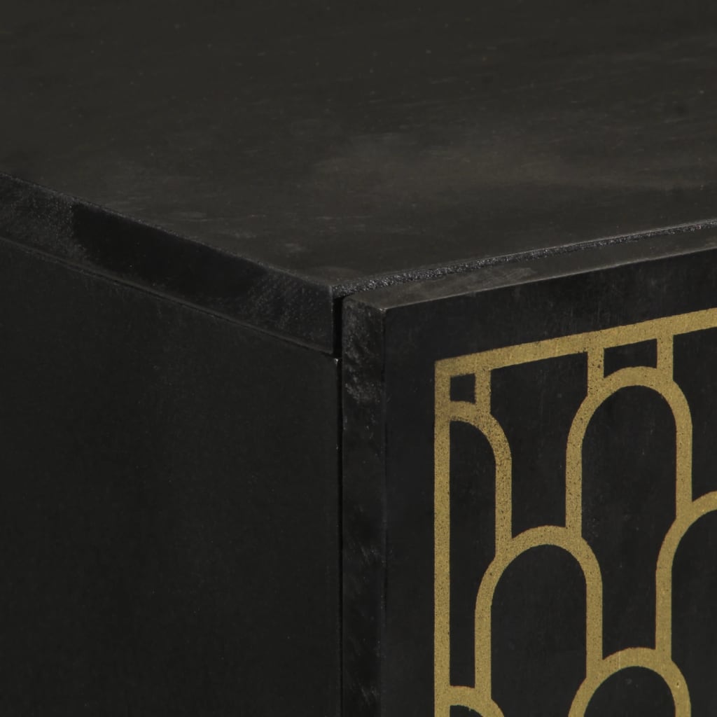 Buffet 60x33x100 cm bois de manguier massif - XIOS