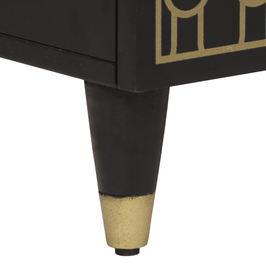 Buffet 60x33x100 cm bois de manguier massif - XIOS