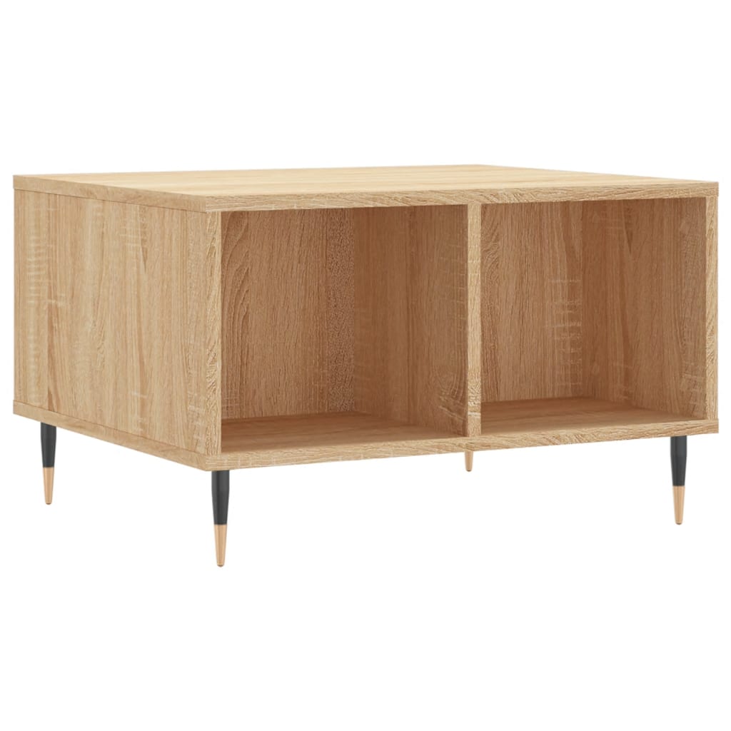 Table basse Chêne sonoma 60x50x36,5 cm Bois d'ingénierie - XIOS