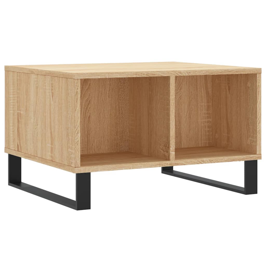 Table basse Chêne sonoma 60x50x36,5 cm Bois d'ingénierie - XIOS