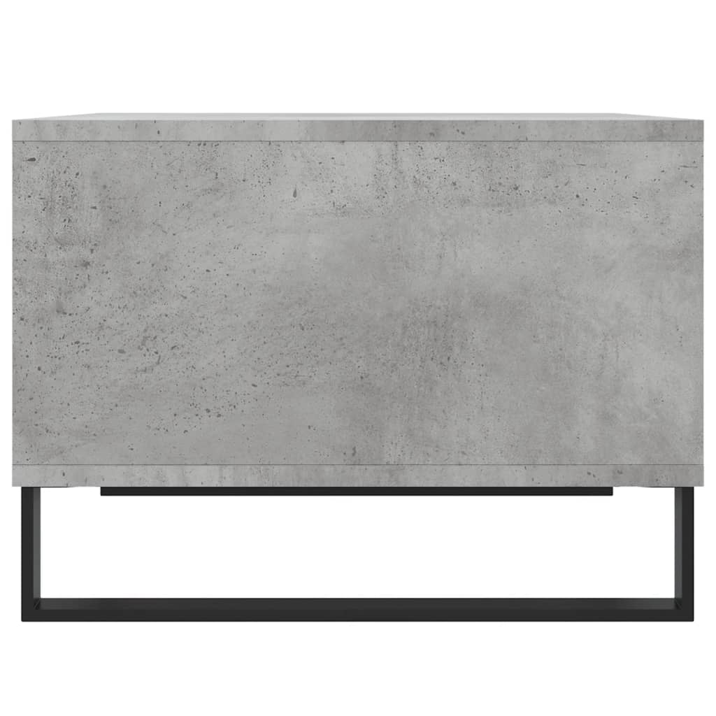 Table basse Gris béton 60x50x36,5 cm Bois d'ingénierie - XIOS