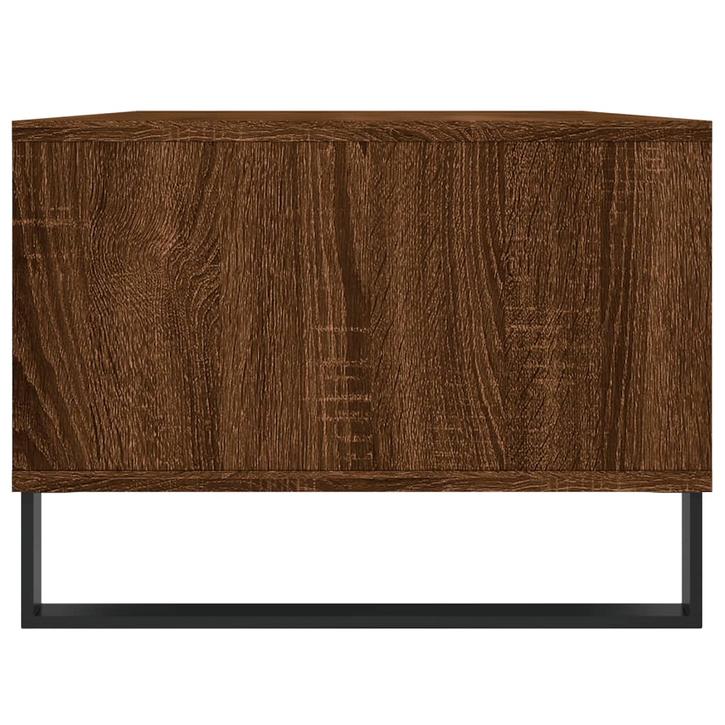 Table basse Chêne marron 90x50x36,5 cm Bois d'ingénierie - XIOS