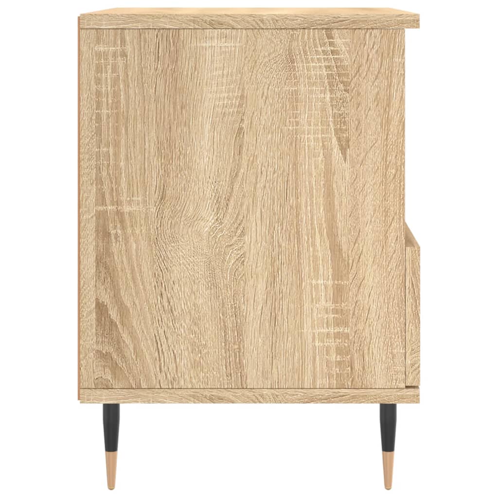 Table de chevet chêne sonoma 40x35x50 cm bois d’ingénierie - XIOS