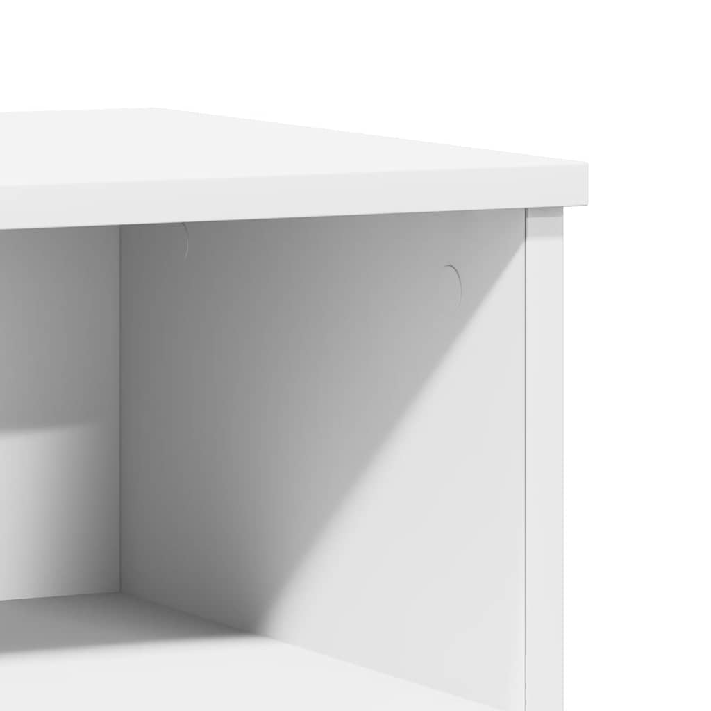 Table de chevet Blanc 40x35x50 cm Bois d’ingénierie - XIOS