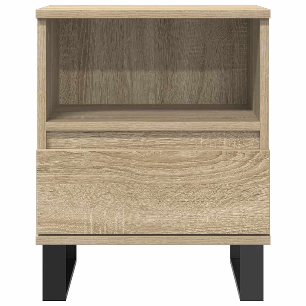 Tables de chevet 2 pcs chêne sonoma 40x35x50 cm bois ingénierie - XIOS