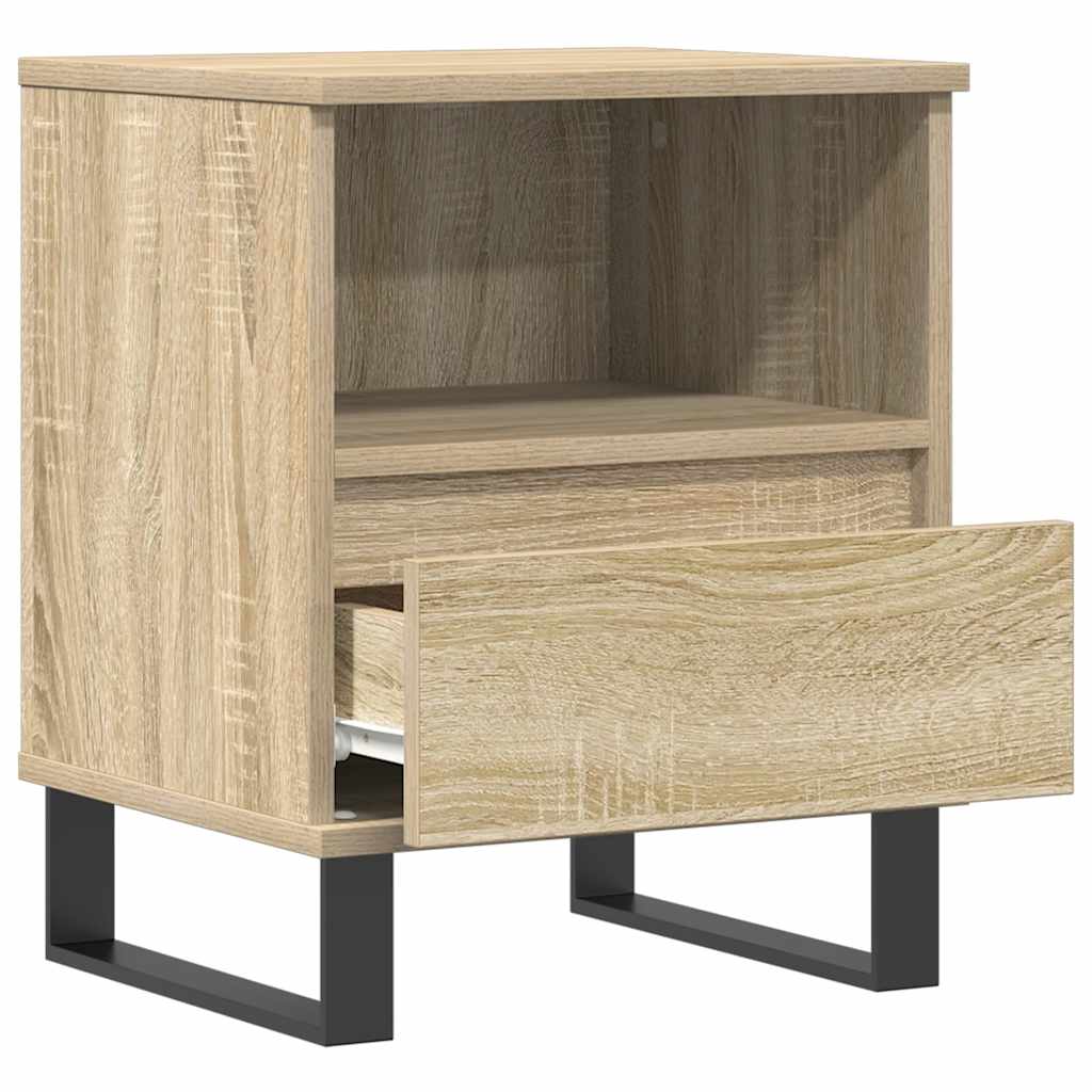 Tables de chevet 2 pcs chêne sonoma 40x35x50 cm bois ingénierie - XIOS
