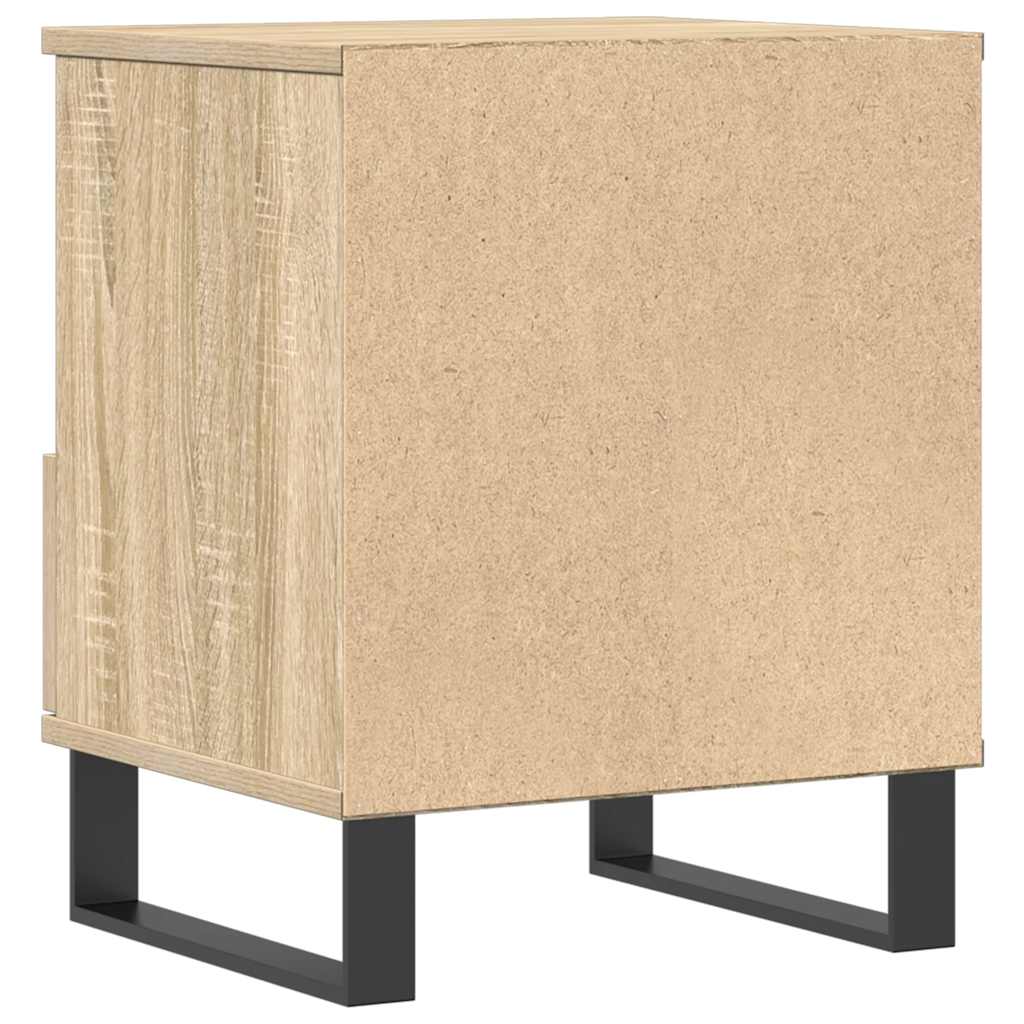 Tables de chevet 2 pcs chêne sonoma 40x35x50 cm bois ingénierie - XIOS