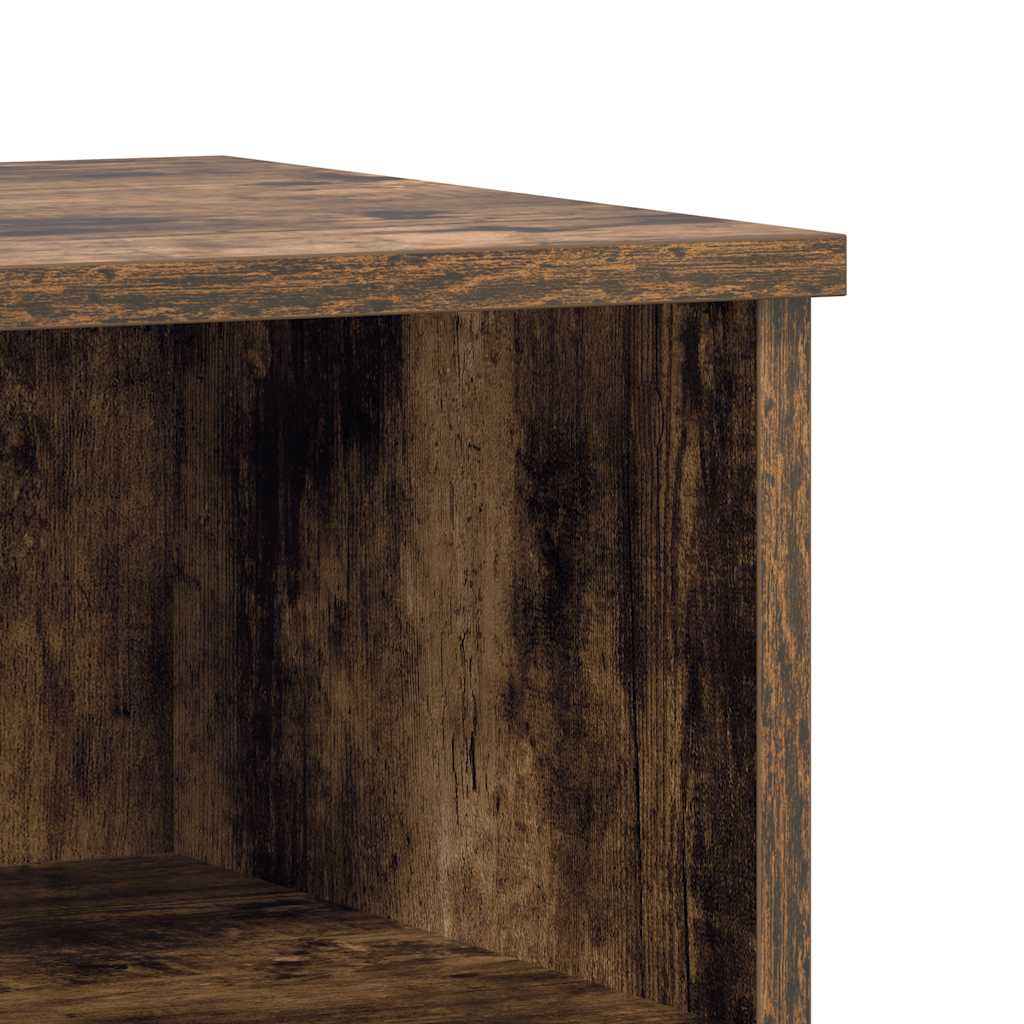 Tables de chevet 2 pcs chêne fumé 40x35x50 cm bois ingénierie - XIOS
