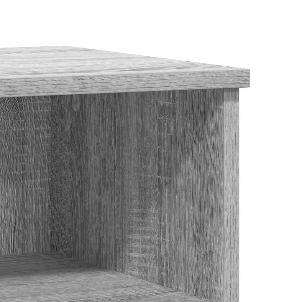 Tables de chevet 2 pcs sonoma gris 40x35x50 cm bois ingénierie - XIOS