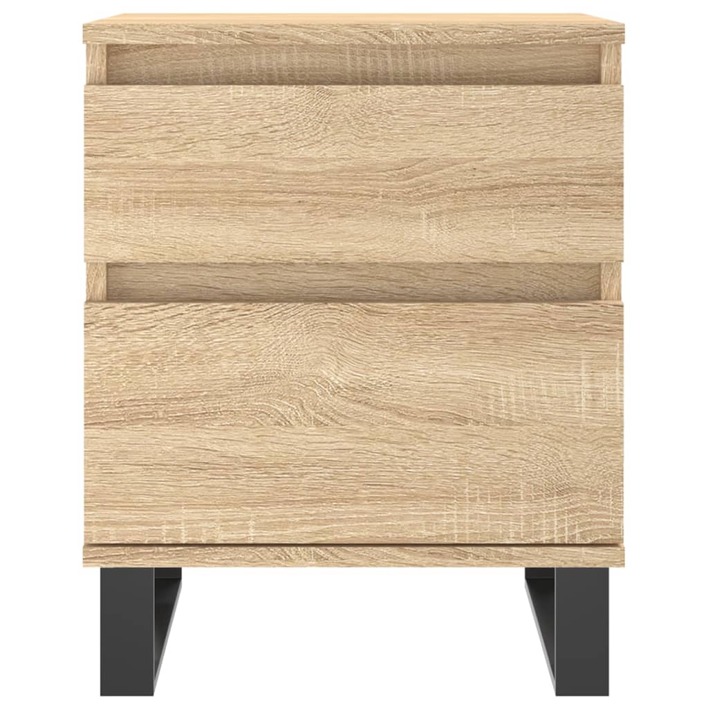Table de chevet chêne sonoma 40x35x50 cm bois d’ingénierie - XIOS