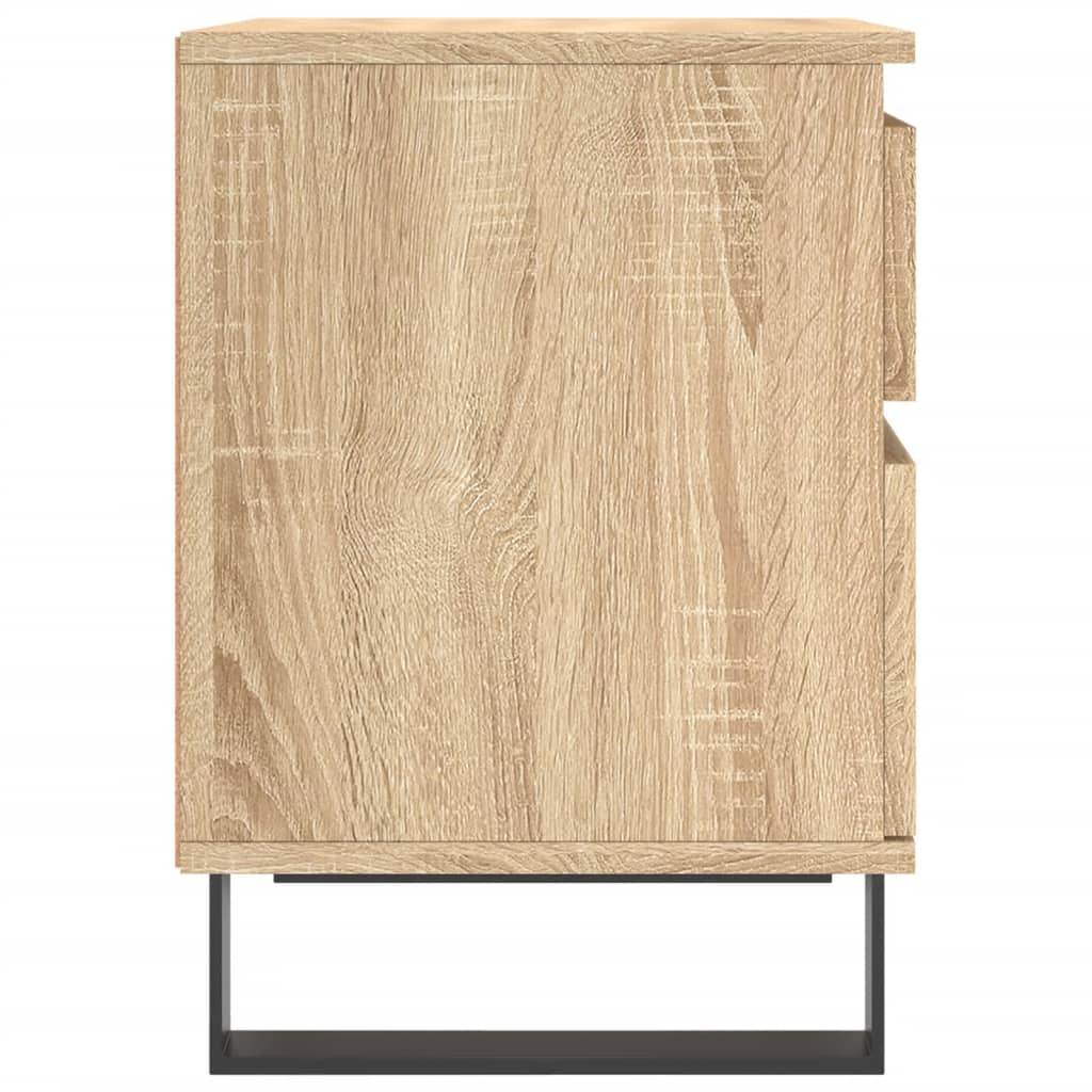 Table de chevet chêne sonoma 40x35x50 cm bois d’ingénierie - XIOS