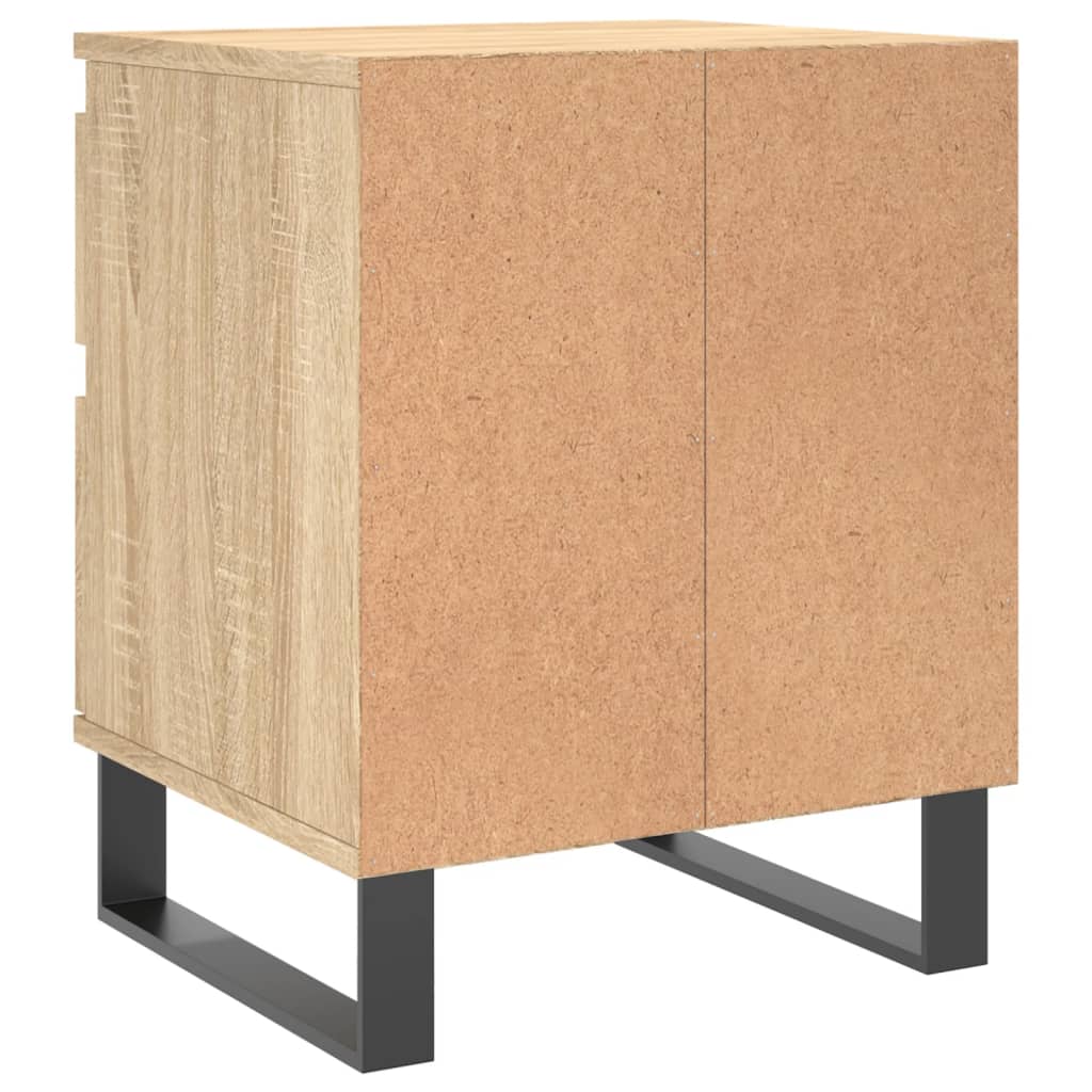 Table de chevet chêne sonoma 40x35x50 cm bois d’ingénierie - XIOS