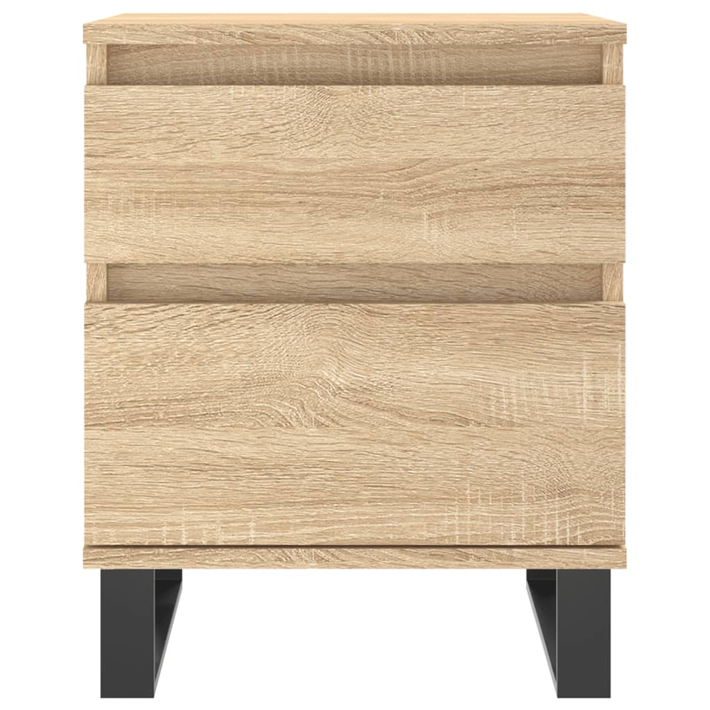 Tables de chevet 2 pcs chêne sonoma 40x35x50 cm bois ingénierie - XIOS