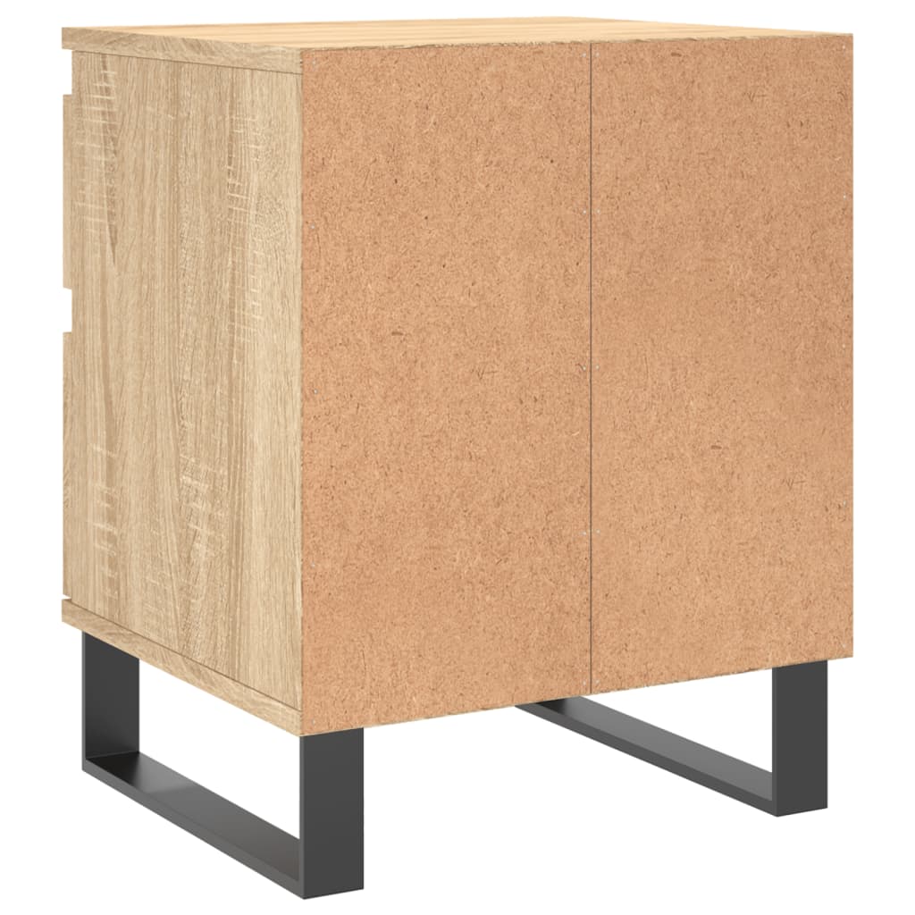 Tables de chevet 2 pcs chêne sonoma 40x35x50 cm bois ingénierie - XIOS