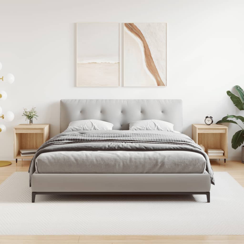 Tables de chevet 2 pcs chêne sonoma 40x35x50 cm bois ingénierie - XIOS