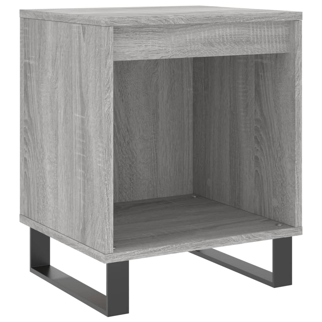Tables de chevet 2 pcs sonoma gris 40x35x50 cm bois ingénierie - XIOS