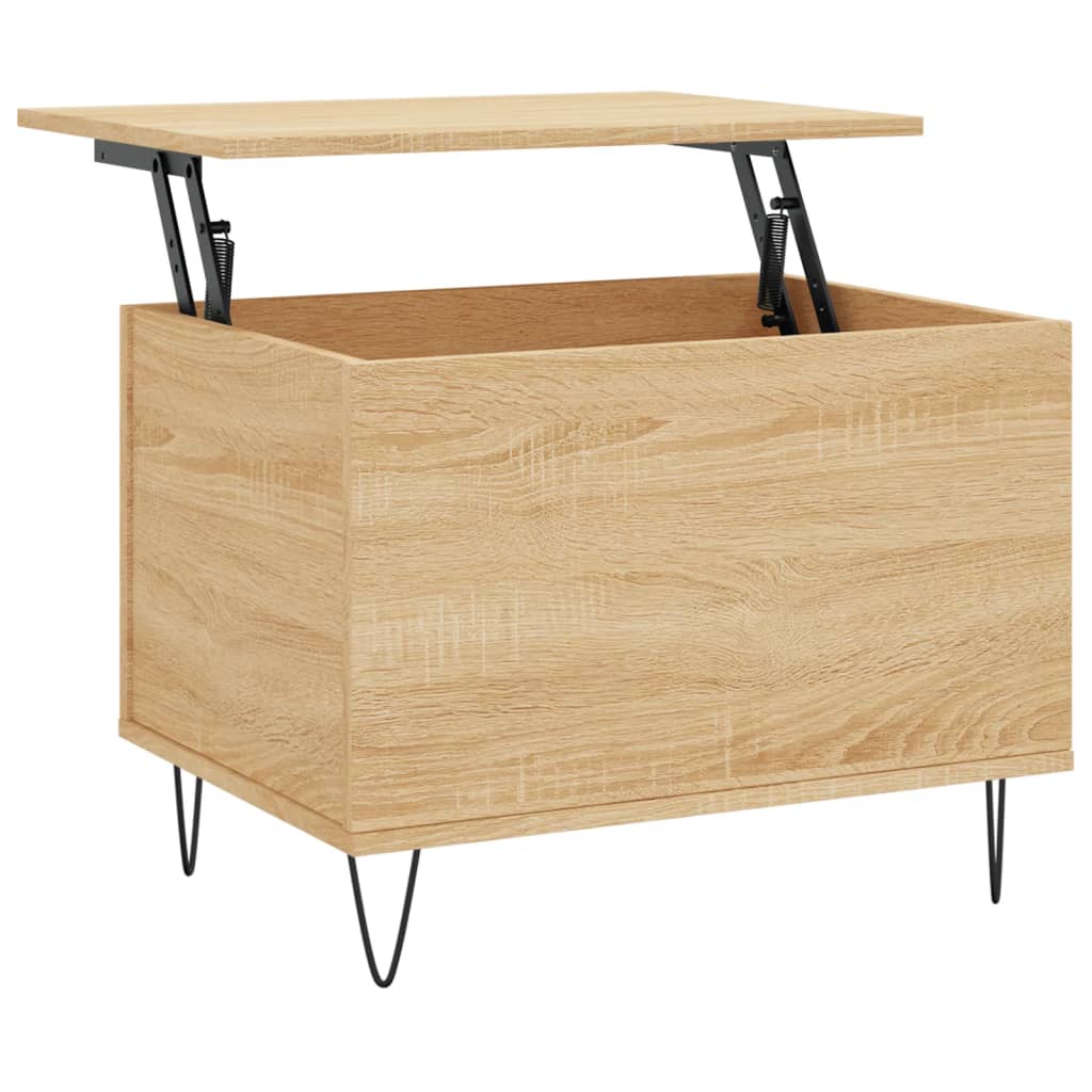 Table basse Chêne sonoma 60x44,5x45 cm Bois d'ingénierie - XIOS