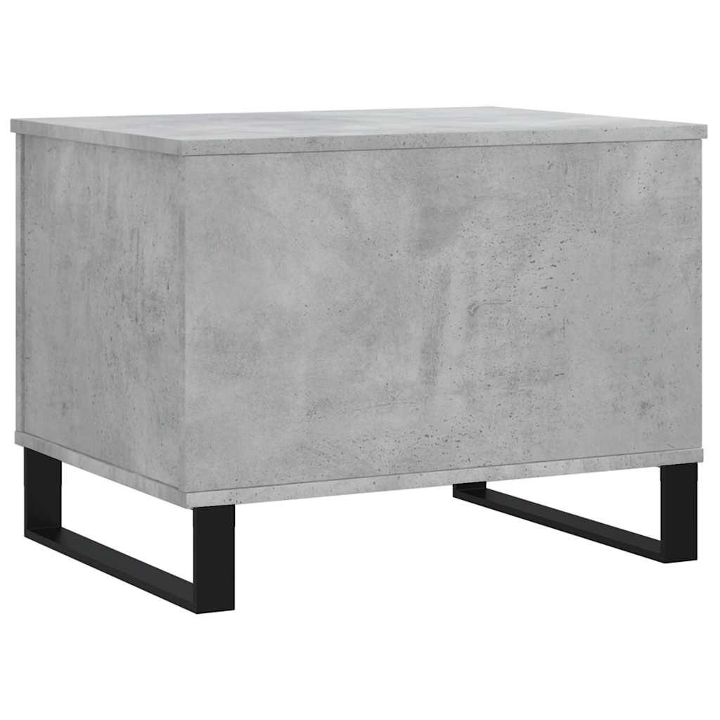 Table basse Gris béton 60x44,5x45 cm Bois d'ingénierie - XIOS