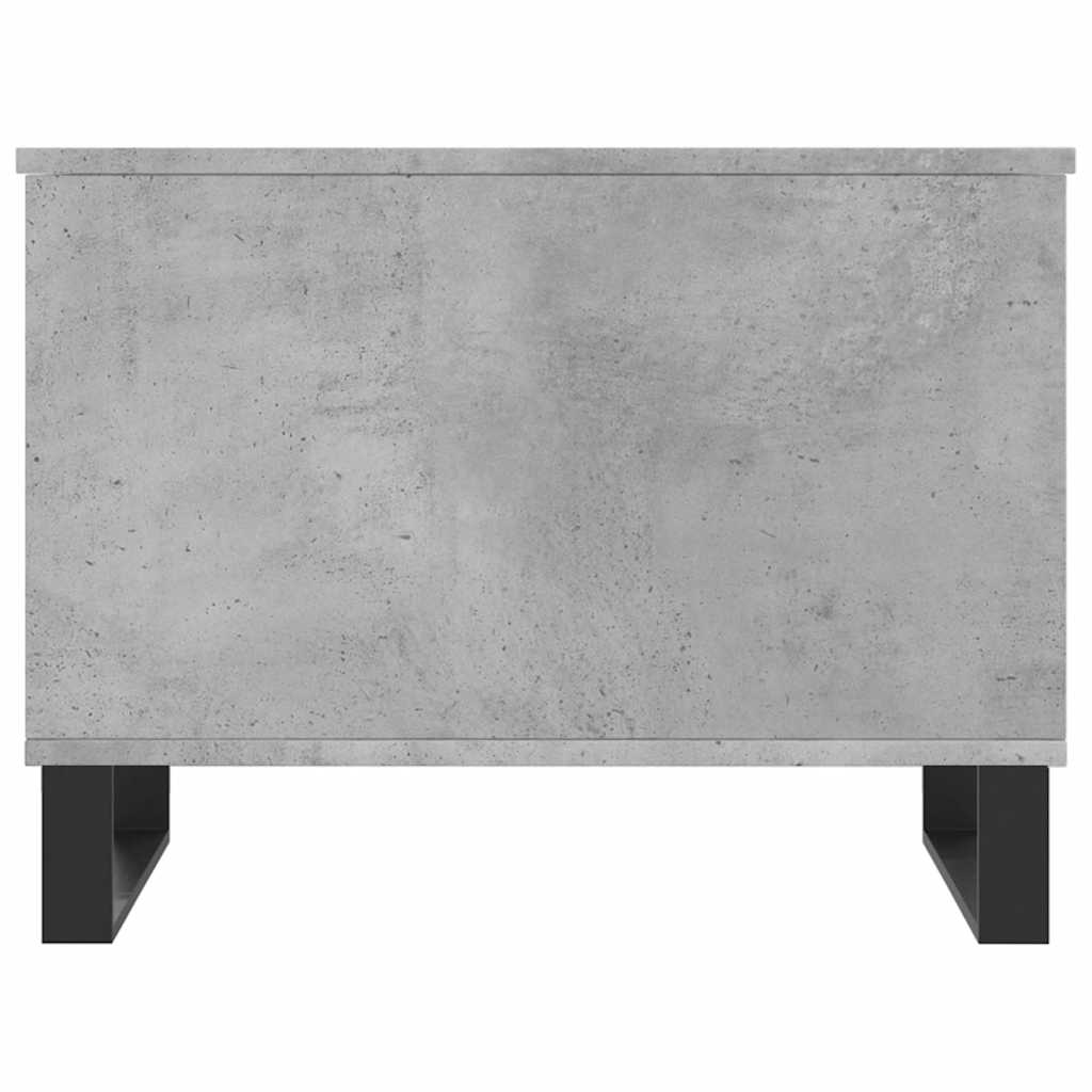 Table basse Gris béton 60x44,5x45 cm Bois d'ingénierie - XIOS