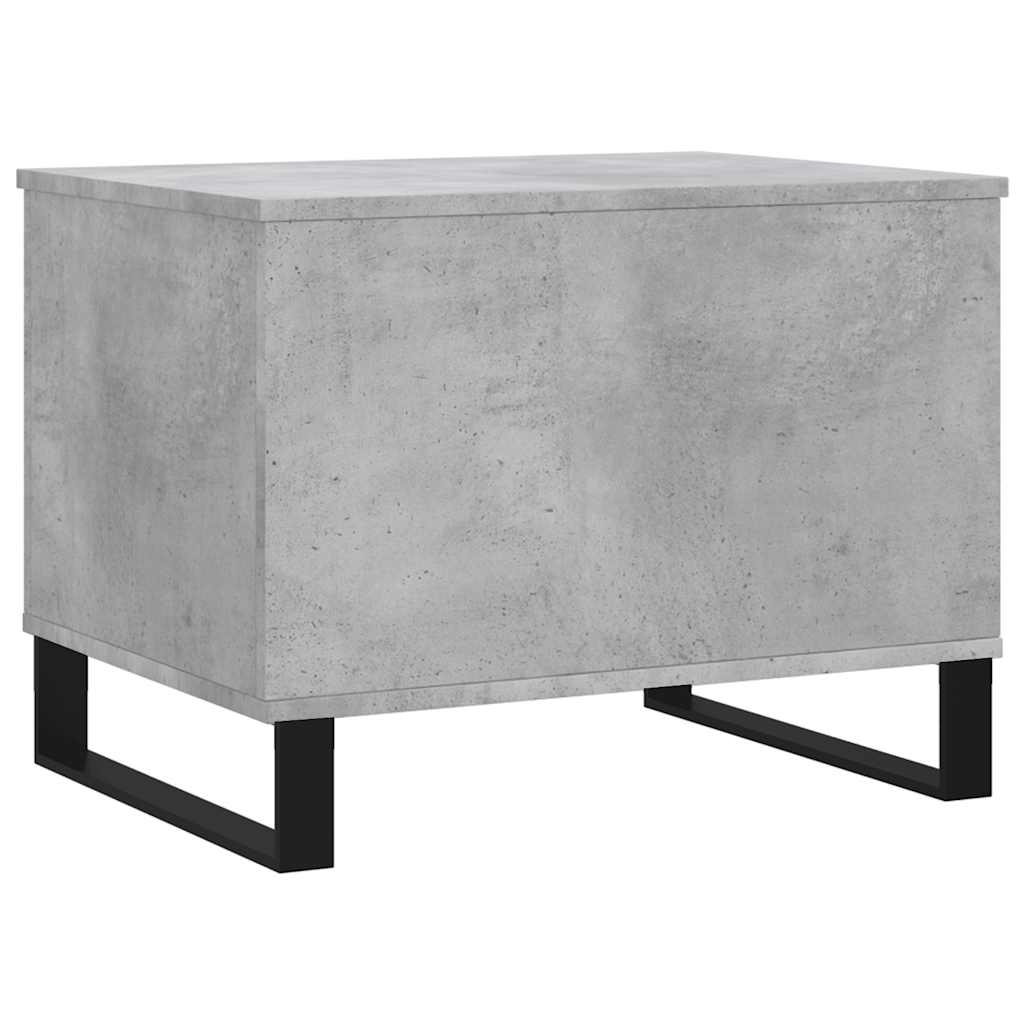 Table basse Gris béton 60x44,5x45 cm Bois d'ingénierie - XIOS