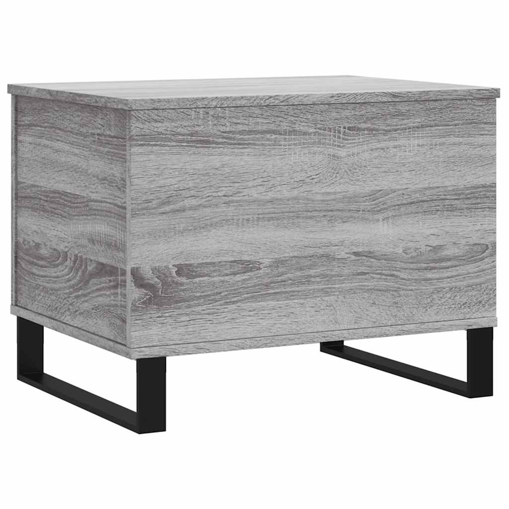 Table basse Sonoma gris 60x44,5x45 cm Bois d'ingénierie - XIOS