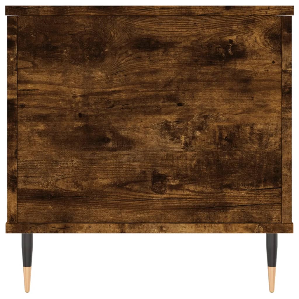 Table basse Chêne fumé 90x44,5x45 cm Bois d'ingénierie - XIOS