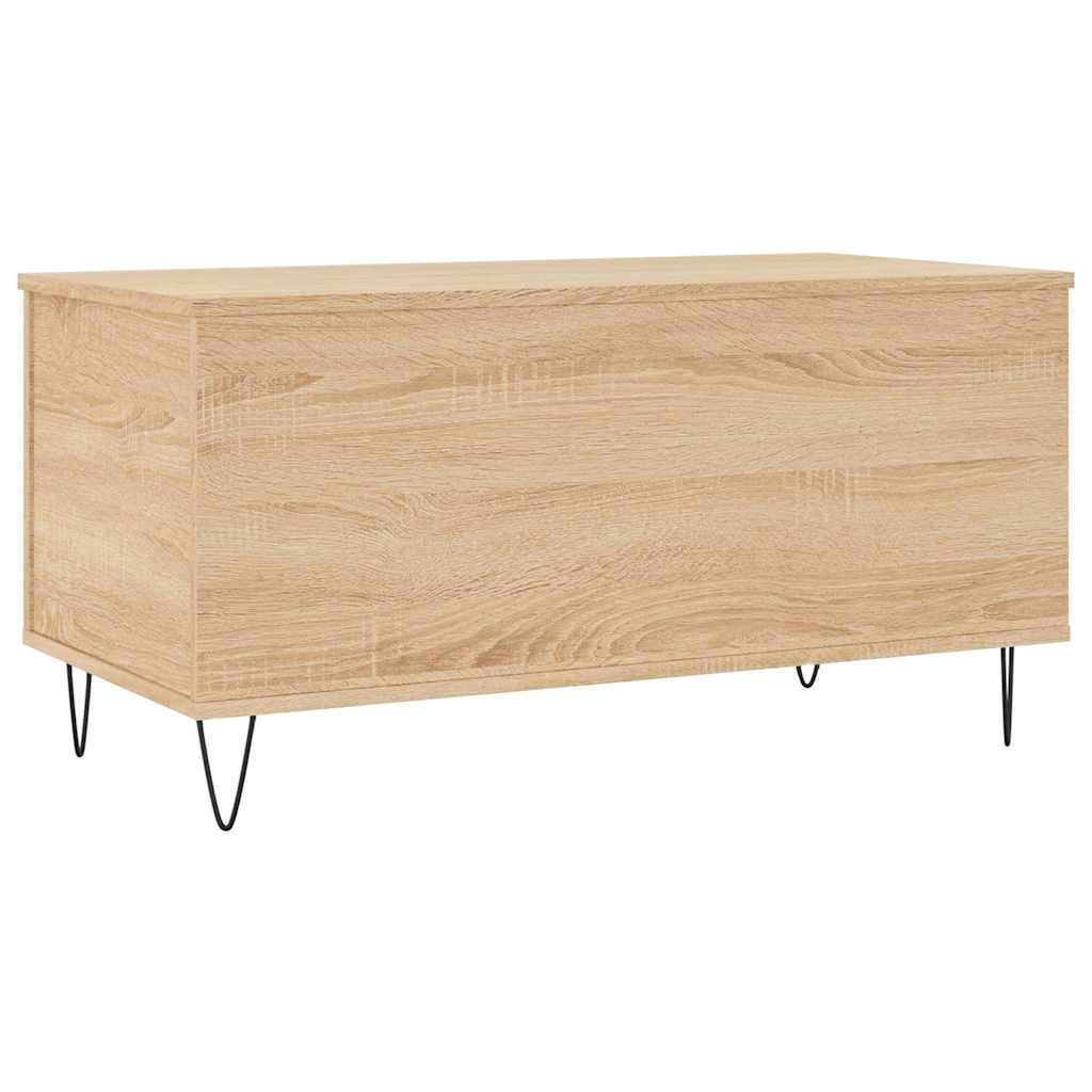 Table basse Chêne sonoma 90x44,5x45 cm Bois d'ingénierie - XIOS